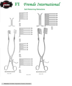 <span class=keywords><strong>Beckmann</strong></span> Laminectomy Divaricatori Divaricatori e Gelpi-Oktie Laminectomy CE & ISO Certified - Product Image 4