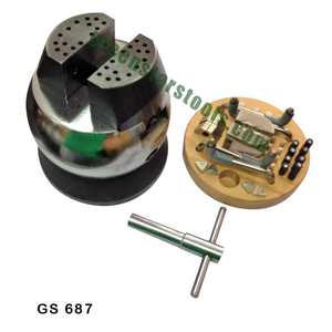 Bloc de gravure chromé 3 pouces GS 687 Outils de bijoux pour outils de bijoux - Product Image 1