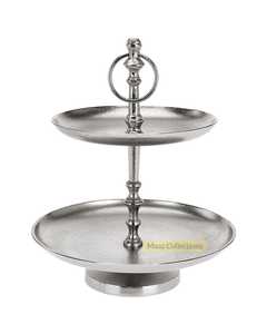 Soporte de pastel redondo de diseño europeo personalizado exhibición de postre decorativa de boda de Metal para decoración de pastel de nuevo estilo de oficina - Product Image 1