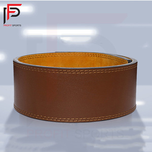 Ceinture à levier en cuir réglable de 4 pouces pour adultes Sûr et efficace Powerlifting Training Waist Support Sports Protective Features - Product Image 2