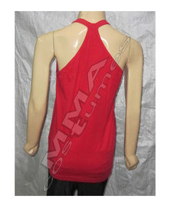 Camiseta sin mangas con cuello redondo para mujer, tela jersey, ecológica, de secado rápido, logotipo personalizado, color personalizado, serigrafía, informal, venta al por mayor, nueva - Product Image 3