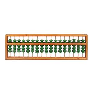 ลูกคิดไม้สีเขียวหยกขนาดใหญ่สำหรับคณิตศาสตร์ - Product Image 1