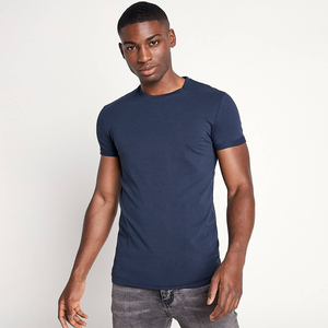 Camisetas de Algodón Peinado 100% de 160-200 GSM, Cuello Redondo, Manga Corta, Corte Regular, Transpirables, para Hombre, Venta al Por Mayor - Product Image 6