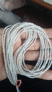 Cuentas de Chip de diamante blanco Natural, tamaño de 2-3mm, longitud de hilo de 18 pulgadas, precio al por mayor - Product Image 3