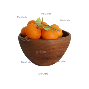 Bol de service de fruits en bois de conception fantastique taille et forme personnalisées bol de fruits d'ustensiles de cuisine avec la meilleure qualité - Product Image 1