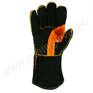 Guante de soldador de piel de vaca, guantes de soldadura Tig de argón, de impacto, gran oferta - Product Image 2