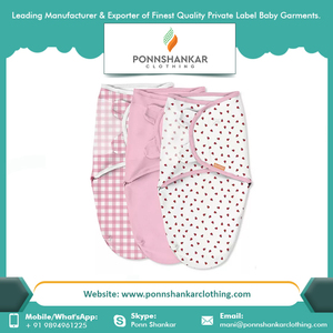 OEM Service High Quality Adjustable <b>Swaddle</b> Wrap Private Label Organic Cotton for Infant Boys Girls Fabric Model <b>Muslin</b> <b>Swaddle</b> - Product Image 2