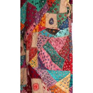 Kimono indien en coton Long Patchwork Kantha, robe de chambre Vintage fait à la main, manteau d'hiver pour femmes, vêtements de nuit - Product Image 5