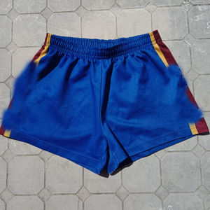 Pantalones cortos de entrenamiento personalizados de alta calidad, tela elástica informal ecológica con patrón sólido al por mayor - Product Image 6