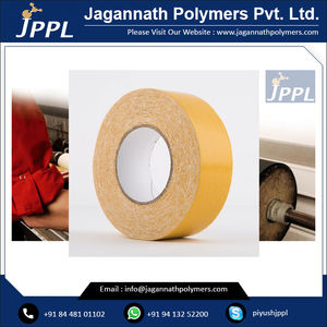 Ruban adhésif en tissu PE double face fabriqué en Inde | Adhésif en caoutchouc thermofusible en vrac pour la fermeture de cartons et la fixation de tapis - Product Image 6