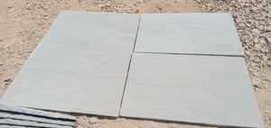 Kandla หินทรายอินเดียสีเทาปูแผ่นกระเบื้องแยกตามธรรมชาติความหนา25-35มม. รับประกัน5ปีสำหรับสวนจัดสวน - Product Image 4