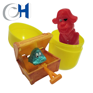 Œuf surprise, Figurine en plastique rouge personnalisée, original - Product Image 2