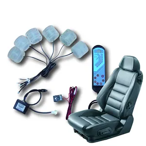 Dispositivo de massagem luxuoso funcional, dispositivo de massagem multifuncional de luxo 9-programas 81-função, modelo modular, adequado para sofá/cama/suv/ônibus/assento de carro