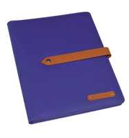 Maletín Ejecutivo de Piel Sintética de Moda con Solapa para Archivos, Colores Personalizables, Tamaños A4/A5/A6 para Uso en Conferencias