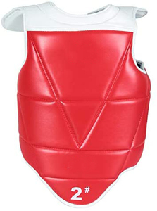 Taekwondo Karate Leather Waterproof Lightweight Soft Breathable Top-quality Unisex <b>Chest</b> Guard OEM Customizable - Product Image 3