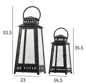 Linterna de hierro decorativa para decoración, vela redonda gris, regalo de boda, vacaciones, casa, Hotel, restaurante, gran calidad, venta al por mayor, India - Product Image 5