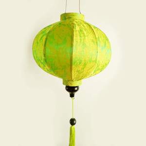 Lanterne en bambou artisanale du Vietnam, en satin, pour restaurant, fête, décoration de mariage, à suspendre, avec housse en tissu de soie DIY, colorée, vente en gros, exportation - Product Image 4