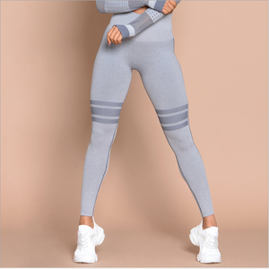 Leggings ajustados de cintura alta con bolsillo lateral, ropa de entrenamiento para yoga - Product Image 2