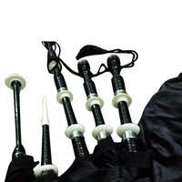 Scottish Kilts SK-SB-116 Full Size Great Highland Bagpipe Rosewood Standard Bore Fully Combed Beaded Pipe Band Performance