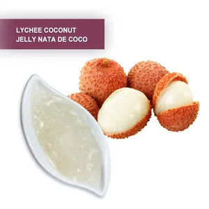 Trái Cây Hương Vị Trái Cây Dừa Thạch Nata De Coco Dừa Jelly Đối Với Cửa Hàng Trà Bong Bóng