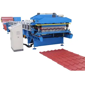 New Available Roof Tile Roll Forming Roofing Machine Easy To Install And Operate