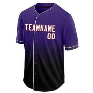 Chemises d'entraînement de baseball personnalisées avec logo par sublimation OEM, taille plus, vêtements de sport d'hiver - Product Image 5