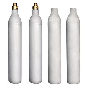 Papel higiénico 0.6L de almacenamiento de alimentos de grado CO2 tanque de cilindro con válvula - Product Image 1