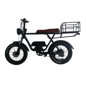 Morfuns ใหม่ไฟฟ้าจักรยาน1000W ไฟฟ้าไฟฟ้า Cargo จักรยาน <span class=keywords><strong>Twin</strong></span> Bench-ที่นั่ง - Product Image 5