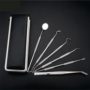Kit d'instruments dentaires professionnels, pinces à épiler, détartreur, outils de dentiste, ensemble de 6 pièces, nouveauté - Product Image 3