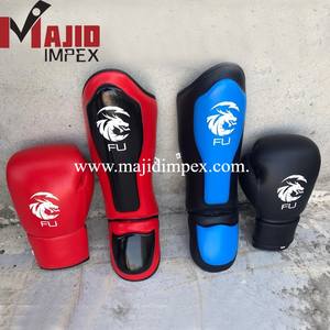 Guantes de Boxeo de Piel Sintética PU Majid Impex - Diseño Especial para Entrenamiento y Sparring, 8oz/10oz/12oz/14oz - Product Image 2