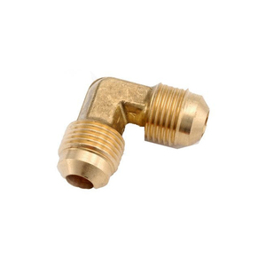 OEM giả mạo đồng thau giảm bùng khuỷu tay 1/4x1/4 inch ống khí phụ kiện mạ Chrome với giá bán buôn - Product Image 2