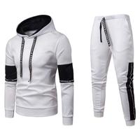 Conjunto Deportivo Casual Personalizable al por Mayor, de Spandex/Algodón Térmico, para Hombre, con Sudadera con Capucha y Pantalones, 2 Piezas, Sudadera, Bangladesh