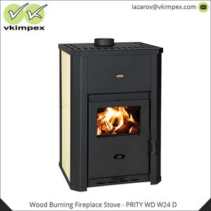 Cheminée à bois 12 v sur pied pour hôtel, Villa et appartement, d'une haute efficacité et poids de 157 kg - Product Image 2