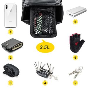 Para Rhinowalk 2.5L impermeable bicicleta sillín bolsa asiento trasero Bikepacking grava bicicleta ciclismo impermeable asiento trasero Bikepacking Bicy - Product Image 3