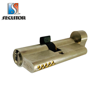 Cilindro de perfil de llave de ordenador, accesorio de seguridad superior no duplicado