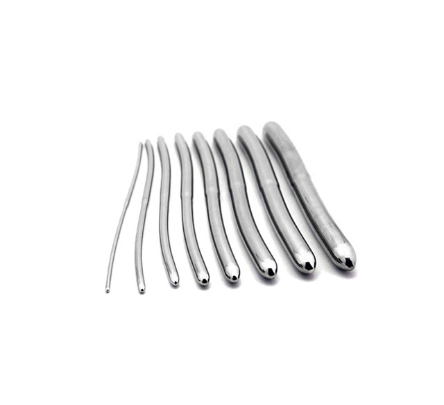 Hegar - Set di dilatatori a doppia punta, in acciaio inox, con