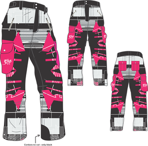 Pantalón cargo personalizado de alta calidad estirable 6 bolsillos con cremallera impermeable bloqueador de viento Pantalones rectos disponibles al por mayor - Product Image 3