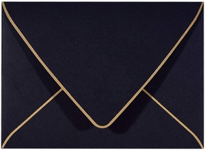 A7 <strong>Black</strong> <strong>Envelopes</strong> for 5x7 Cards| Self Seal| Perfect for Weddings, Invitations, Photos, Graduation, Baby Shower - Product Image 2
