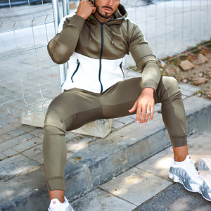 OEM-chándal deportivo para hombre, ropa deportiva para trotar, con forro polar impreso personalizado - Product Image 4
