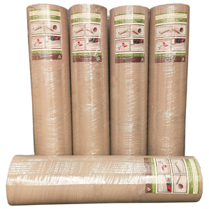 Recycle Material Brown Floor Covering Masking Paper 450 GSM Temporality Used to Cover Floor and Surfaces against Painting - Product Image 5