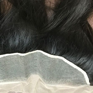 13X6ลูกไม้ด้านหน้าผมอินเดียธรรมชาติสีดำและสีน้ำตาลใสสำหรับลูกไม้ลอนลึกคลื่นหลวมเรมี่บริสุทธิ์10-30นิ้ว - Product Image 1