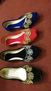 Best Selling High Quality Pakistani Khussa <b>Shoes</b> for Ladies and Girls for Summer Winter and Spring - Product Image 2