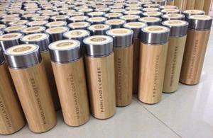 BOUTEILLE EN BAMBOU-GARDER LE CHAUFFAGE - Product Image 2