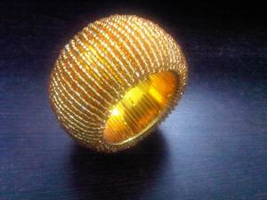 Round Wedding Napkin Ring Holder for Home and Hotel Decor for Wedding <b>Decorations</b> - Product Image 2