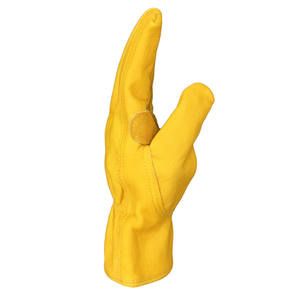 ถุงมือคนขับหนังวัวลายเนื้อวัสดุหลักนิ้วหัวแม่มือ - Product Image 3