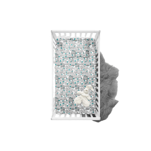 Pure Organic Cotton Baby Fitted Crib Sheet Manufacturer - Product Image 1