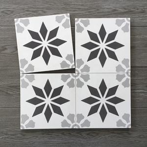 Carreaux marocains décoratifs pour salle de bain |   Carrelage en ciment encaustique, carrelage pleine masse, carrelage carré, CTS-Vietnam Cement, garantie 5 ans, moderne - Product Image 4