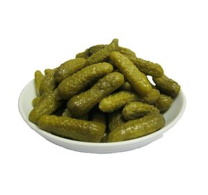 Muối dưa chuột nhỏ dưa đóng hộp rau thực phẩm nguyên liệu với Ớt Tỏi - Product Image 1