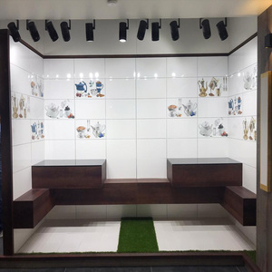 Indian Suppliers Cheapest Flower Pattern Rectangle Shape 300x600mm Ceramic Wall and Floor Tiles for Bedroom Flooring. - Product Image 4