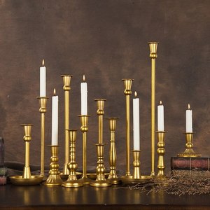 ชุดเชิงเทียนทองเหลืองแบบเจ็ดชิ้นของ brassworld อินเดีย - Product Image 3